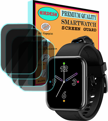 hirdesh Screen Guard for Noise ColorFit Ultra Buzz(Pack of 4)
