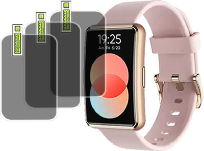 EJZATI Screen Guard for DIZO Watch S smartwatch SCREEN TEMPERED(Pack of 3)