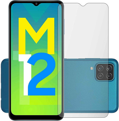 AGRSHI Tempered Glass Guard for Samsung Galaxy M12, Samsung Galaxy F12, Samsung Galaxy M02s, Samsung Galaxy A03s(Pack of 1)