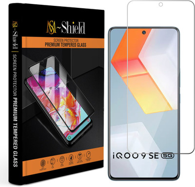 MS-Shield Tempered Glass Guard for iQOO 9 SE 5G(Pack of 1)