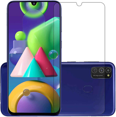 HQ Protection Tempered Glass Guard for Samsung Galaxy M21(Pack of 1)