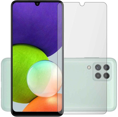 AGRSHI Tempered Glass Guard for Samsung Galaxy A22(Pack of 1)