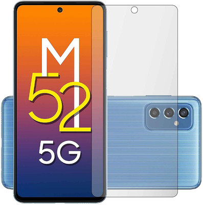 AGRSHI Tempered Glass Guard for Samsung Galaxy M52 5G, Samsung M51, Samsung A72, Samsung F62(Pack of 1)