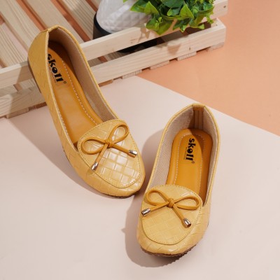 SKOLL Loafer Bellies For Women(Yellow , 3)