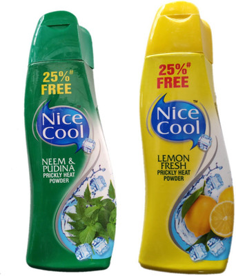 NICE COOL NEEM PUDINA & LEMON POWDER, pack of 2(2 x 150 g)