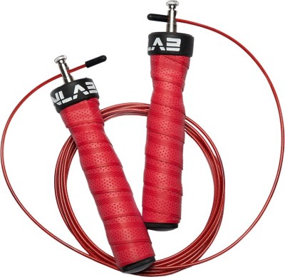 BURNLAB Anti slip Adjustable Skipping Rope Pro (Speed (Red)) Speed Skipping Rope(Length: 300 cm)