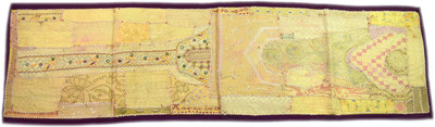 Global Art Traders Multicolor 198 cm Table Runner(Cotton)