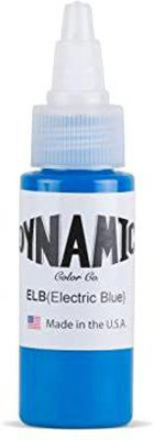 DYNAMIC Electric Blue Permanent Ink Tattoo Ink(Blue 30 ml)
