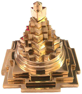 NITIN COLLECTION meru shri yantra Brass Yantra(Pack of 1)