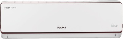 Voltas 1.5 Ton 5 Star Split Inverter adjustible AC - White(185V DAZJ, Copper Condenser)