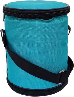 Aafeen Sea Green P.U Double Decker Tiffin Bag Waterproof Lunch Bag(Light Green, 1 L)