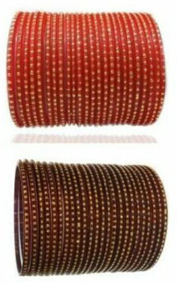 MADHAV ENTERPRISES Glass Bangle Set(Pack of 48)