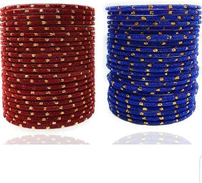 MADHAV ENTERPRISES Glass Bangle Set(Pack of 48)