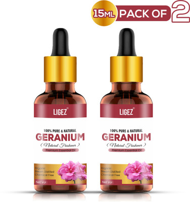 Ligez Pure Geranium Essential Oil(30 ml)