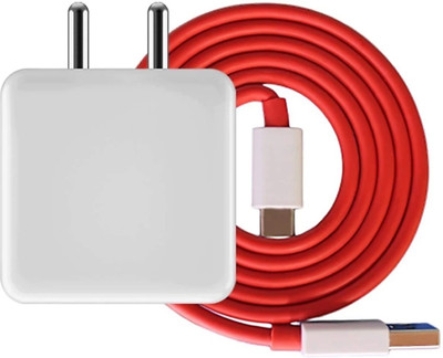 WEFIXALL 6 A Wall Charger for Mobile with Detachable Cable(White)