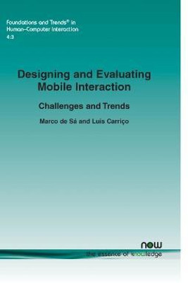Designing and Evaluating Mobile Interaction(English, Paperback, de Sa Marco)
