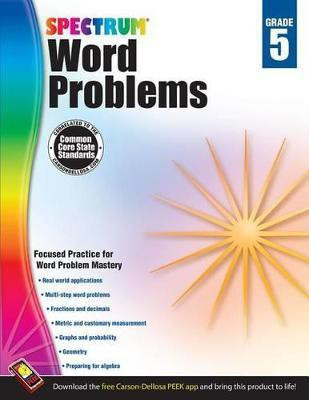 Word Problems, Grade 5(English, Paperback, Spectrum)