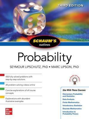 Schaum's Outline of Probability, Third Edition(English, Paperback, Lipschutz Seymour)