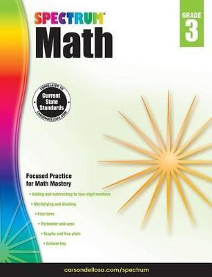 Spectrum Math Workbook, Grade 3(English, Paperback, Spectrum)