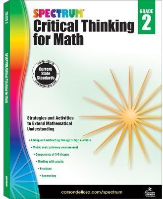 Spectrum Critical Thinking for Math, Grade 2(English, Paperback, unknown)