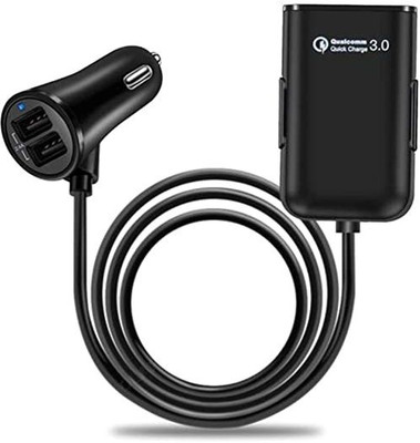 MARS 36 W Qualcomm 3.0 Turbo Car Charger(Black)