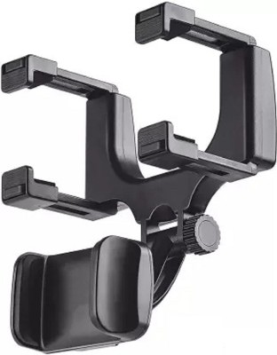 UKRAINEZ Car Mobile Holder for Windshield, Clip, Dashboard(Black)