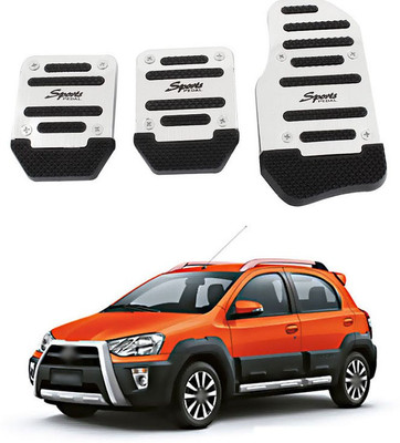 XZRTZ 3Pcs Non-Slip Manual Transmission Mt Car Truck Chrome Pedal 281 Car Pedal