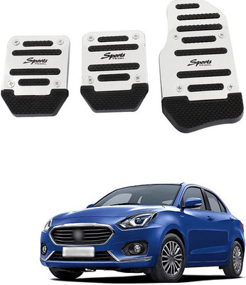 XZRTZ 3Pcs Non-Slip Manual Transmission Mt Car Truck Chrome Pedal 399 Car Pedal