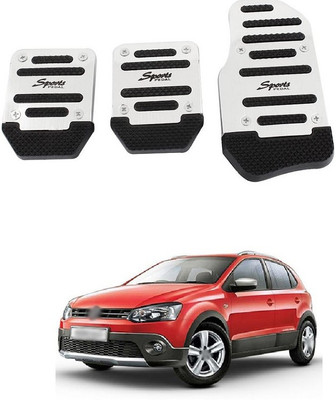 XZRTZ 3Pcs Non-Slip Manual Transmission Mt Car Truck Chrome Pedal 511 Car Pedal