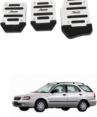 XZRTZ 3Pcs Non-Slip Manual Transmission Mt Car Truck Chrome Pedal 388 Car Pedal