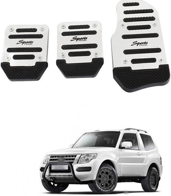 XZRTZ 3Pcs Non-Slip Manual Transmission Mt Car Truck Chrome Pedal 415 Car Pedal