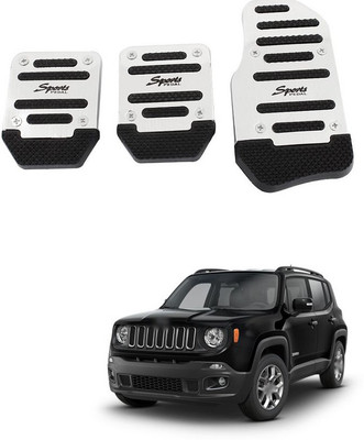 XZRTZ 3Pcs Non-Slip Manual Transmission Mt Car Truck Chrome Pedal 360 Car Pedal