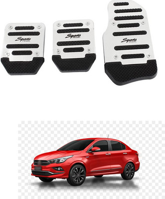 XZRTZ 3Pcs Non-Slip Manual Transmission Mt Car Truck Chrome Pedal 311 Car Pedal
