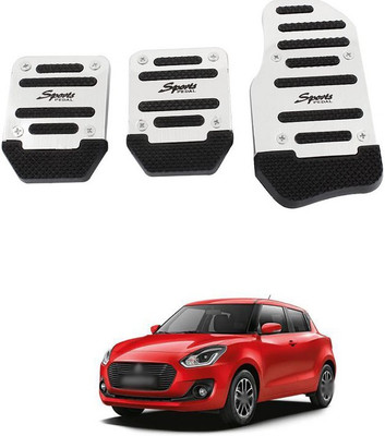 XZRTZ 3Pcs Non-Slip Manual Transmission Mt Car Truck Chrome Pedal 400 Car Pedal