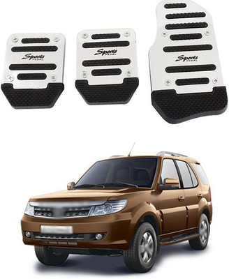 XZRTZ 3Pcs Non-Slip Manual Transmission Mt Car Truck Chrome Pedal 481 Car Pedal