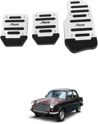 XZRTZ 3Pcs Non-Slip Manual Transmission Mt Car Truck Chrome Pedal 325 Car Pedal