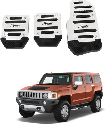 XZRTZ 3Pcs Non-Slip Manual Transmission Mt Car Truck Chrome Pedal 323 Car Pedal