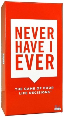 Kids Mandi Never Have I Ever Card Game for Adults, Party Game, Family Card Multiplayer Game(Multicolor)