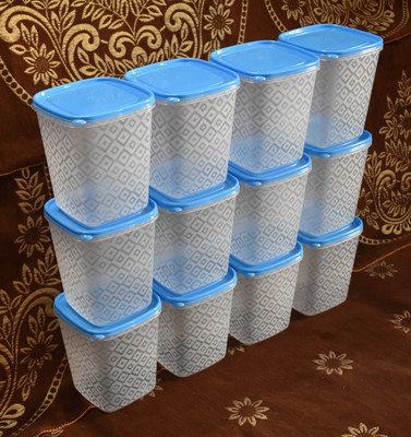 Loknath Plastic Utility Container  - 2000 ml(Pack of 12, Blue)