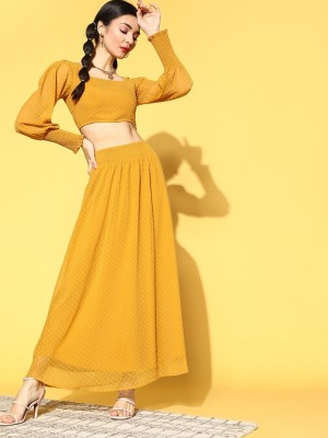 Berrylush Women Maxi Yellow Dress