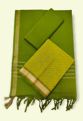 SHREE MAHAVEER HANDLOOMS Cotton Blend Printed Salwar Suit Material