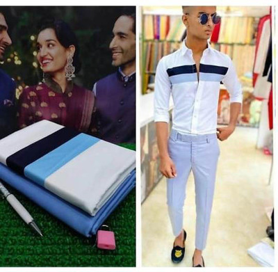 RGDP CREATION Polycotton Printed Shirt & Trouser Fabric