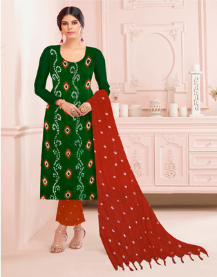 het designer studio Georgette Printed Salwar Suit Material