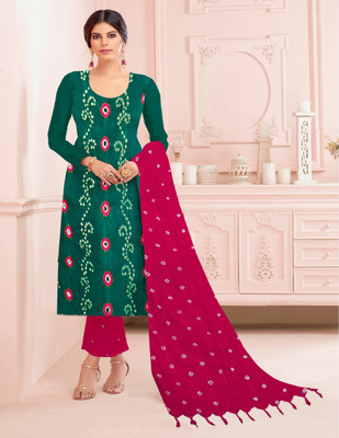 SHARIRI Georgette Printed Kurta & Palazzo Material