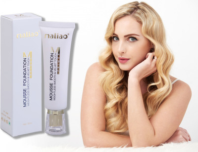 maliao Mousse Velvet Touch Primer Foundation Soft Ivory 30 ml Foundation(SOFT IVORY, 30 ml)