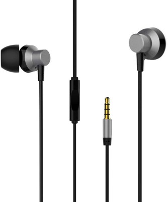 FEND Tune Earphone ZE34 For Samsng Galxy M33/F23 5G/A23/F22/A52s/M32/M12/F62/F12/A52 Wired Headset(Black, In the Ear)