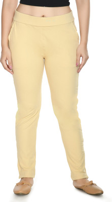 Priya Point Beige Jegging(Solid)