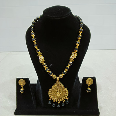 vedanhsiv novelty Alloy Black Jewellery Set(Pack of 1)