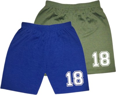 AMAZEE Short For Boys Sports Printed Polyester(Multicolor, Pack of 2)