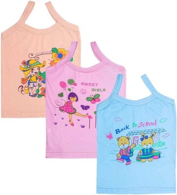 zeesok Vest For Baby Boys & Baby Girls Cotton(Multicolor, Pack of 3)